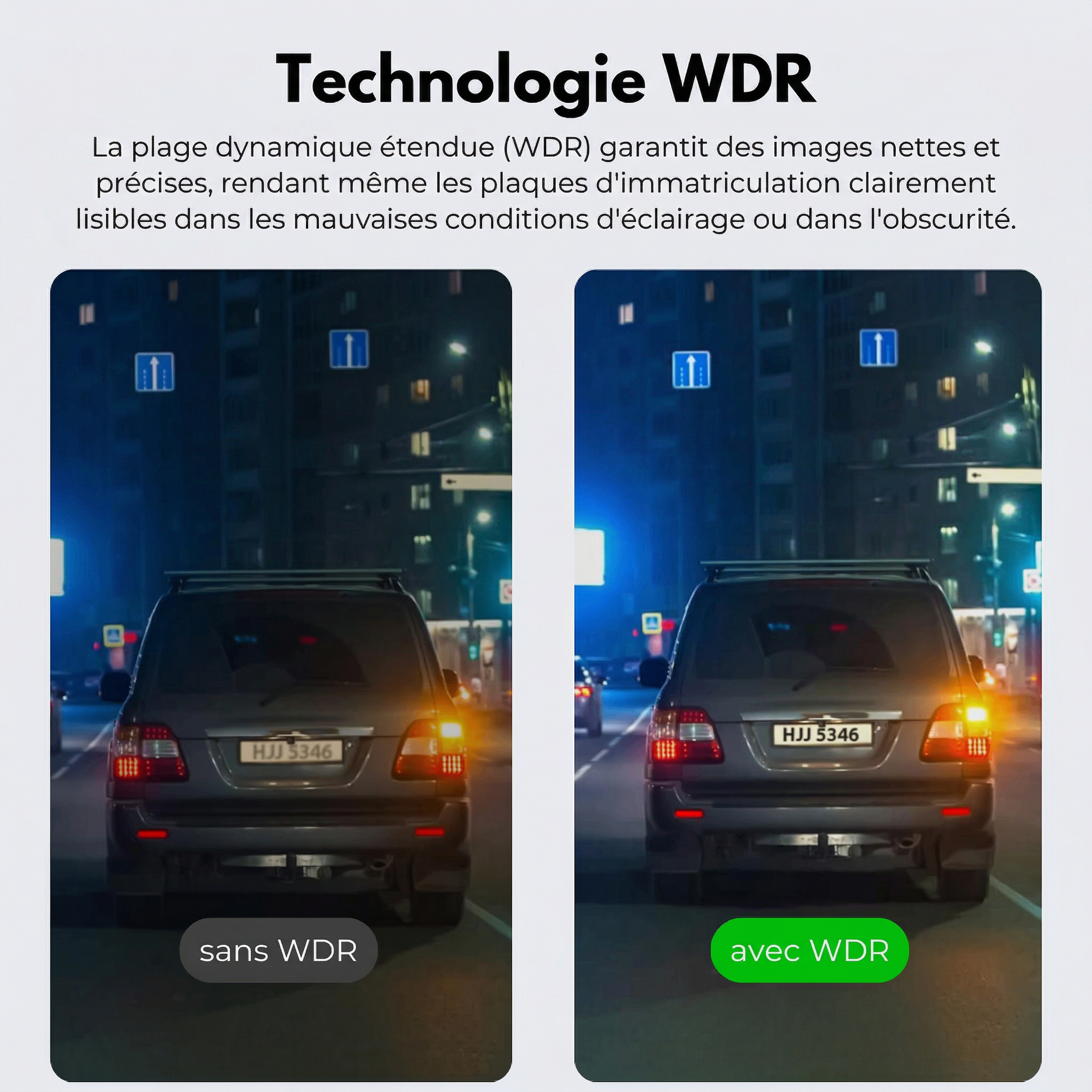 Dashcam 4K Ultra HD – Écran 3,9" – Avolo